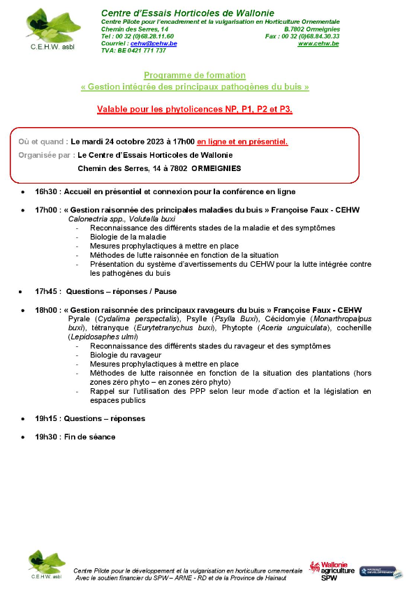 programme